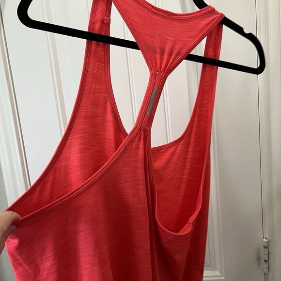 Calvin Klein Performance Quick Dry Hot Pink Racerback Stretch Tank Top Size M - Picture 7 of 9